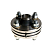 Фланцевое соединение Unisera CN-TB Дн110x4″ Ру10 с ответным фланцевым кольцом, для труб из ПНД, из полипропилена